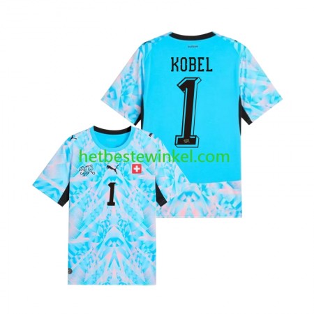 Zwitserland Gregor Kobel 1 World Cup Voetbalshirts Doelman Thuis 2026 Zwitserland Gregor Kobel 1 World Cup Voetbalshirts Doelman Thuis 2026